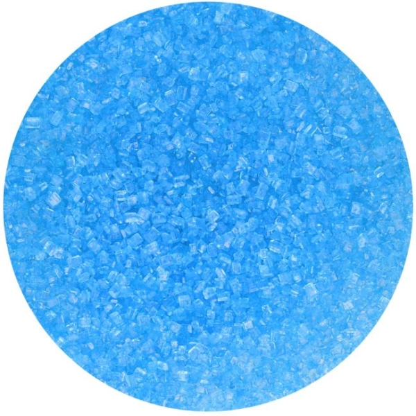Sugar Crystals - Bunter Zucker - Blau